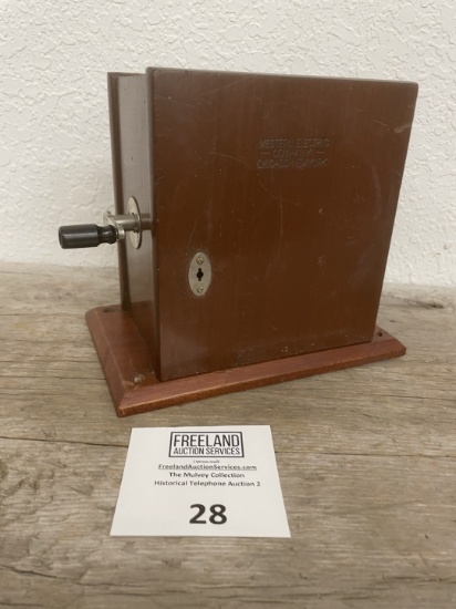 Western Electric wall mounted Type 284 A ringer box