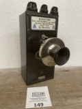 Gray 3 slot Coin Collector Pay Station telephone