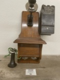 Western Electric walnut 294A Fiddleback with Gray Coin Collector