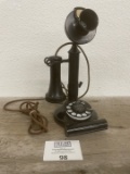 Western Electric 51AL dial candlestick telephone w/2AA dial