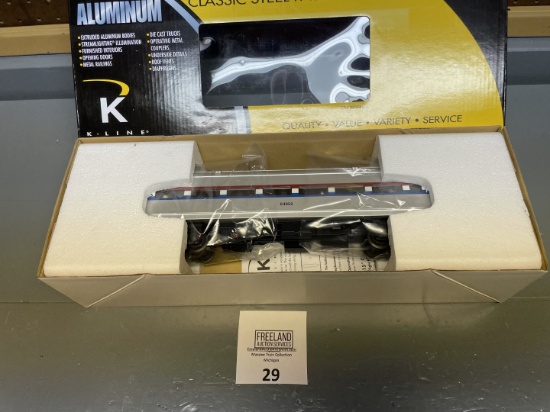 KLINE O Scale AMTRAK Horizon Fleet 15" aluminum coach in box