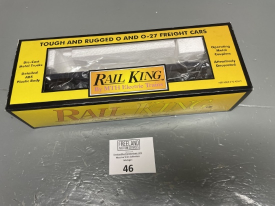 Rail King MTH Electric Trains Auto Transport Flat Car 30-7617