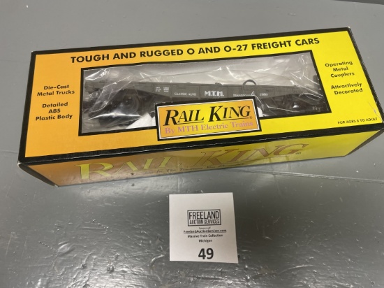 Rail King MTH Electric Trains Auto Transport Flat Car No. 30-7625