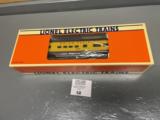 Lionel Electric Trains Union Pacific Aluminum Vista Dome Car
