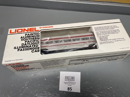 Lionel O Gauge Painted Aluminum Southern Pacific Daylight Car