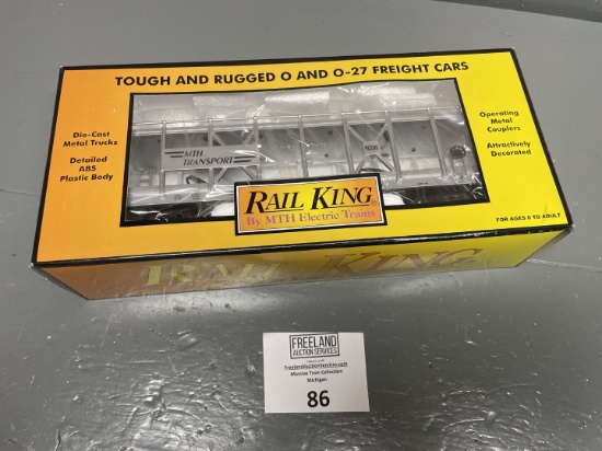 RAIL KING MTH Auto Transport Auto Carrier No. 30-7656