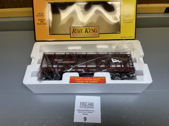 RAIL KING MTH Auto Transport Auto Carrier Item 30-7628