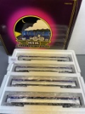 M.T.H. Electric Trains AMFLEET 4 Car Passenger Set in box