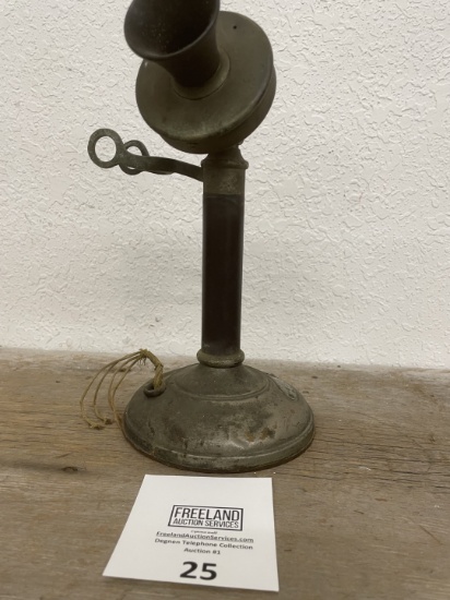 Unusual Early Candlestick Telephone