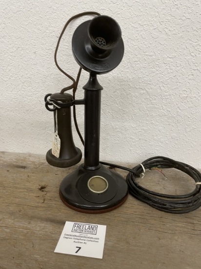 Western Electric 50al Dial Candlestick Telephone