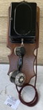 Rare Automatic Electric handset dial telephone with ringer box