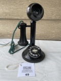 Restored 1920s Automatic Electric Candlestick Telephone
