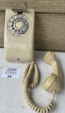 1959 Stromberg Carlson model 1553W IVORY wall telephone