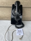 The North Electric Company BLACK Wall dial telephone