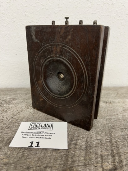 1880s Unusual Blake transmitter Style box