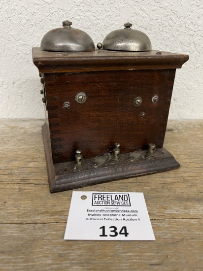 Western Electric Co. telephone extension bell ringer box