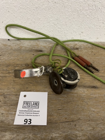 1892 American Bell Telephone TOLL TEST Head Set VERY RARE!