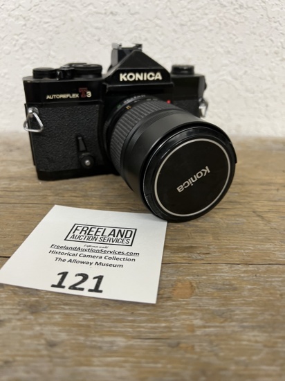 Konica Autoreflex T3 mid century camera