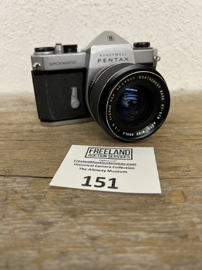 Pentax Honeywell Spotmatic mid century camera