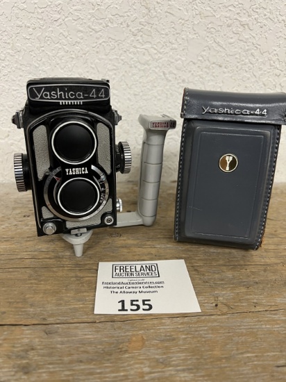 Yashica-44 camera with case