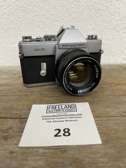 Mamiya SEKOR 1000 DTL vintage camera