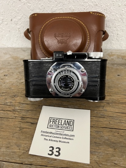 Argus Model A vintage Camera with leather case