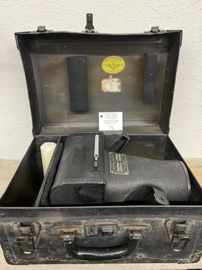 Folmer Graflex Corp. K-20 US NAVY Aircraft Camera 4x5 inch in original box