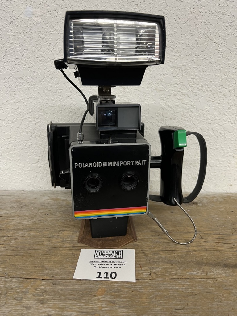 Polaroid Miniportrait Camera with large flash | Computers & Electronics  Electronics Cameras Vintage Cameras | Online Auctions | Proxibid