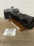 Konica Autoraflex T w/Vivitar 85-205 MM 1:3.8 AutoZoom