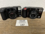 Pair of Minolta Cameras Freedom Zoom 90 & Auto Focus