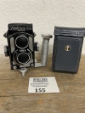 Yashica-44 camera with case