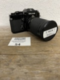 Nikomat Camera with Nikon Zoom 28-85mm t 3.5-45 lens