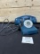 Western Electric BLUE 302 desk telephone MUSEUM QUALITY!