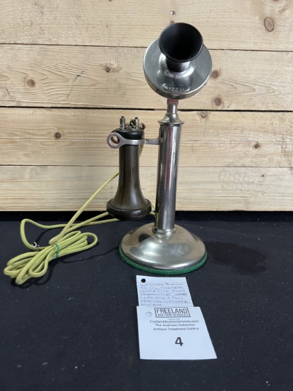 Western Electric 20H Nickel Candlestick Telephone