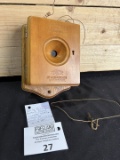 Early Fancy BLAKE BOX CHERRY WOOD Made by John Infurna with Key