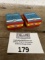 Pair of 25 Patronen KaL. 7.65 MM (.32) BROWNING boxes of Ammo