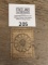 original ONE SIXTH OF A DOLLAR currency printed Hall & Sellers 1776 Philadelphia