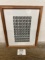 Full Sheet of 70 Deutsches Reich HITLER Stamps framed