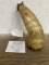 French & Indian War SCRIMSHAW Map Horn of Philadelphia dated 1758