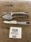 Group of WWII US military mess hall silver ware