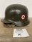 WWII Nazi Germany ET M35 POLIZEI Helmet late 1930s/early 1940s