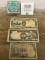 WWII Japanese and Chinese Currency $100 Pesos, etc…