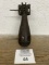 WWI & WWII primitive heavy steel bomb carcus