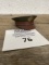 WWII era military hat powder mirror