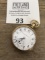 rare 1930s Hamilton Watch Co. 21 Jewel Railroad Grade Pocket Watch with CLEAR BACK!