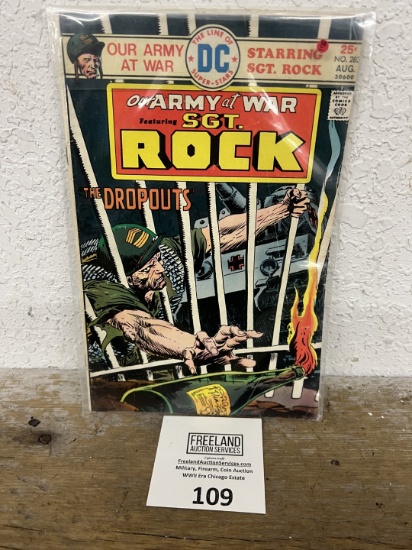 Our Army at War Featuring SGT. Rock DC Comic Aug No 285 25cent