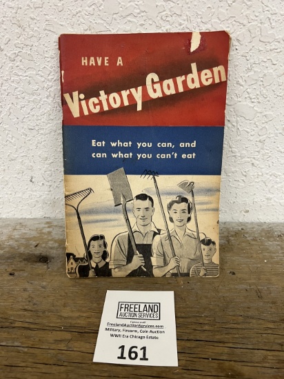 Have A Victory Garden WWII Buy War Bonds Book produced by International Harvester