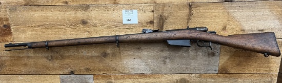 Late 1890s/1900s unusual Military Torino Bolt Action weapon