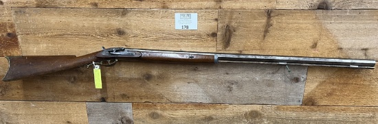 Joseph Medberry ½ Stock Walnut Octagon Barrel 50  Cal. Pill Lock side-Hammer Rifle