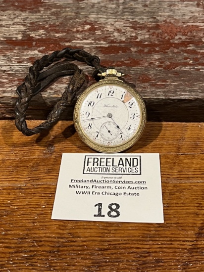 Hamilton 17 Jewel early 1900s pocket watch